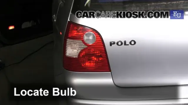 2002 Volkswagen Polo 1.4L 4 Cyl. Lights Reverse Light (replace bulb)